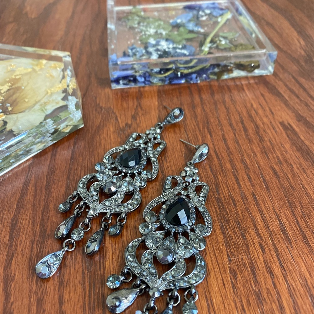 Black costume jewelry